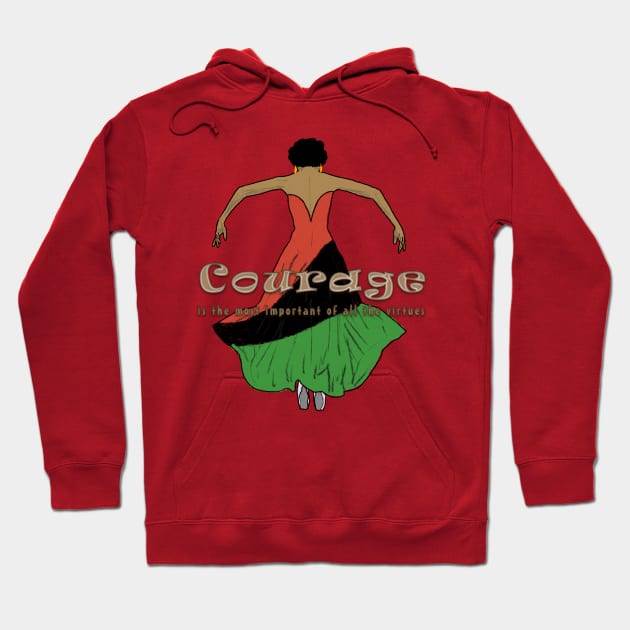 Courage Hoodie by djmrice